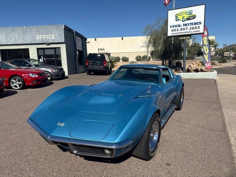 1968 Chevrolet Corvette Original Interior, Lemans Blue, 427 Engine, Iconic