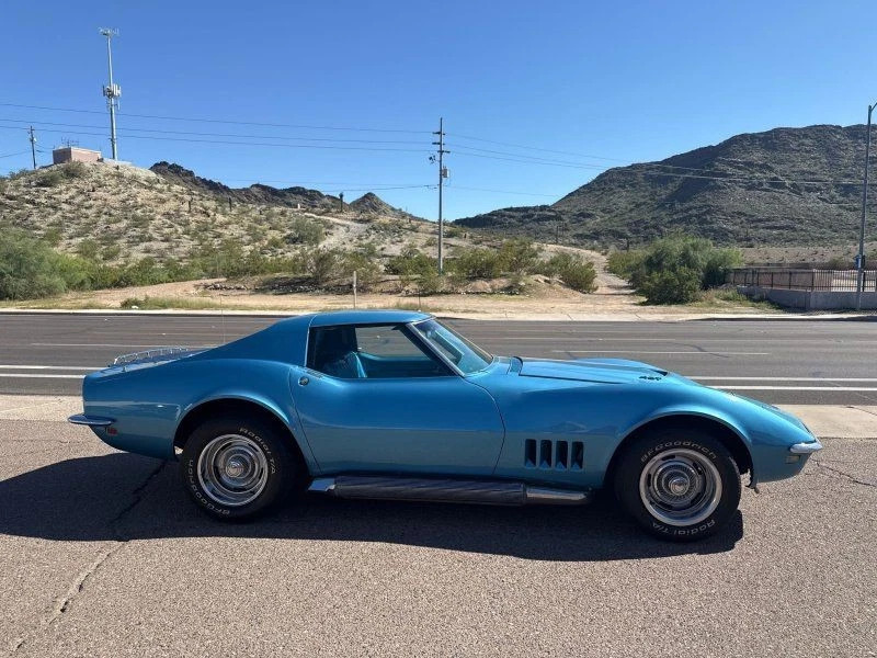 1968 Chevrolet Corvette Original Interior, Lemans Blue, 427 Engine, Iconic