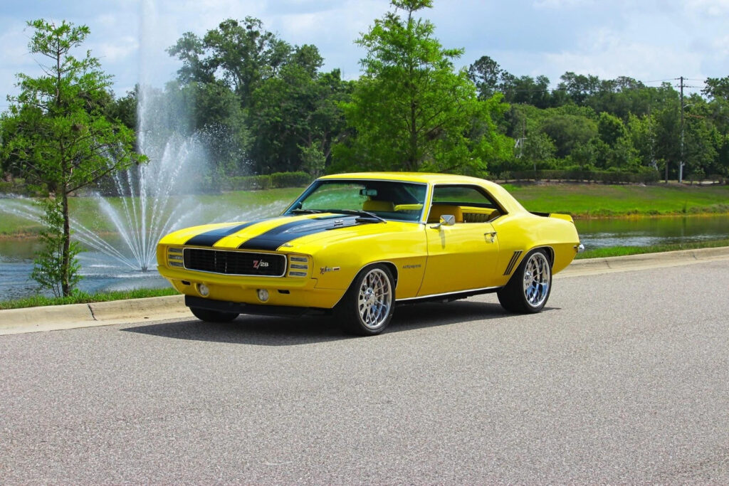 1969 Chevrolet Camaro Z28 Real X33 Trim Tag Z28, Daytona Yellow, Frame-Off