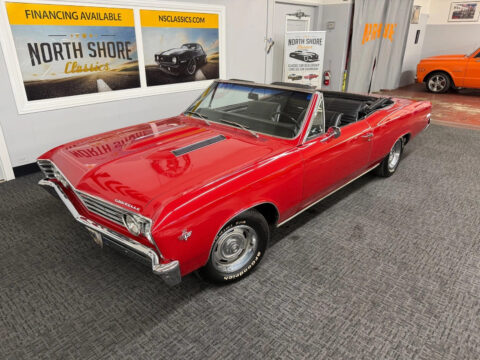 1967 Chevrolet Chevelle Great Driving Convertible-Bucket Seats AnD Console for sale