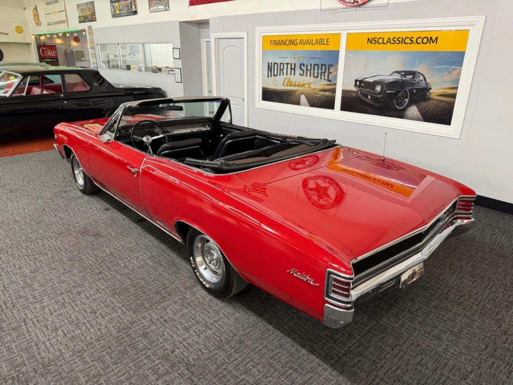 1967 Chevrolet Chevelle Great Driving Convertible-Bucket Seats AnD Console