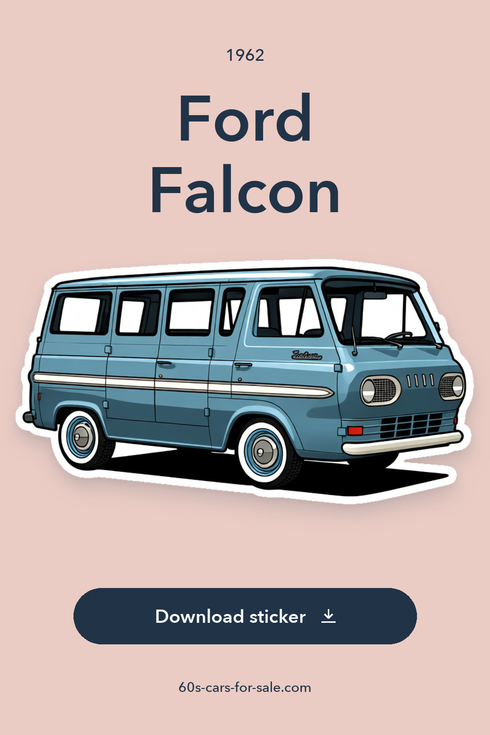 1962 Ford Falcon sticker preview